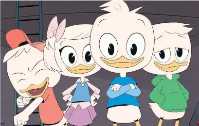  ?? DISNEY XD/DISNEY CHANNEL PRESS ?? Saturday Night Live veteran Bobby Moynihan has a leading role in Disney XD’s reboot of the 1980s cartoon DuckTales.