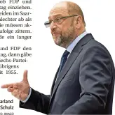  ?? FOTO: IMAGO ?? Ein SPD-Sieg im Saarland würde auch Martin Schulz helfen.