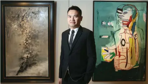  ?? PARKER ZHENG / CHINA DAILY ?? Alex Chang Yi-hsiu, managing director of Poly Auction (Hong Kong), says the company boasts having a pool of global customers who are interested in Chinese arts and willing to explore new markets.