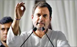  ??  ?? It is time for Rahul Gandi to return to Congress’ leadership with renewed conviction