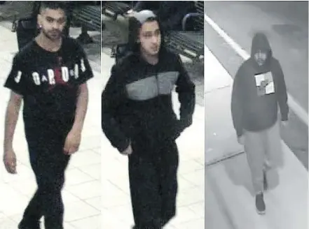  ??  ?? Surrey’s Ronjot Singh Dhami, 25, is one of three individual­s being sought by Peel Regional Police in the Greater Toronto Area after an autistic man was attacked at a mall bus station last week.