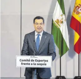  ?? FRANCISCO J. OLMO / EUROPA PRESS ?? El presidente de la Junta de Andalucía, Juanma Moreno.