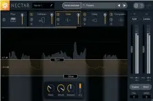  ??  ?? Get a headstart on vocal processing with Nectar 3’s Vocal Assistant