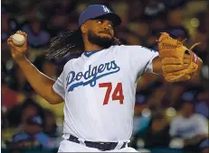  ?? SCOTT VARLEY —SCNG ?? The Dodgers’ Kenley Jansen says he, his wife and their three children all contracted the coronaviru­s but are now feeling well.
