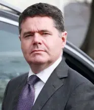  ??  ?? Finance Minister Paschal Donohoe