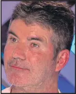  ??  ?? ON TOP FORM: Pop king Cowell