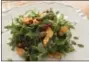  ?? PHOTO COURTESY OF BIBBY GIGNILLIAT ?? Arugula, roasted delicata squash, pepitas and goji berries give this healthy, vegan salad plenty of flavor.
