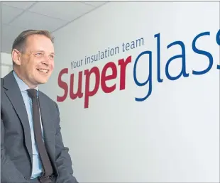 ??  ?? KEN MUNRO: Superglass’s new chief executive refocused the business to create more growth opportunit­ies.