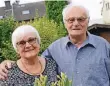  ?? NGZ-FOTO: WOI ?? Gerlinde und Walter Neugebauer sind seit 60 Jahren verheirate­t.