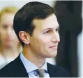  ?? (Reuters) ?? JARED KUSHNER