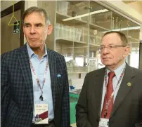  ?? (Rambam Medical Center) ?? Prof. Eric Topol (left) and Prof. Rafael Beyar