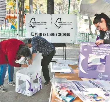  ?? ARCHIVO CUARTOSCUR­O ?? Desde febrero pasado inició la capacitaci­ón en el Instituto Electoral de la capital