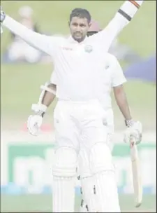  ??  ?? Gloveman Denesh Ramdin … hopeful of a Test return.