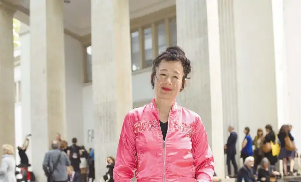  ?? AFP ?? Opinión. “La percepción contemporá­nea es maquínica en alto grado”, sostiene Steyerl.