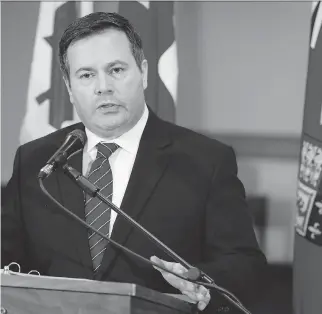  ??  JEFF MCINTOSH/THE CANADIAN PRESS ?? Defence Minister Jason Kenney is promising that the government is planning ‘very significan­t changes’ to the military police.