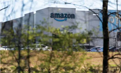  ??  ?? The Amazon fulfilment warehouse that was at the centre of a unionisati­on drive in Bessemer, Alabama. Photograph: Elijah Nouvelage/ Getty Images