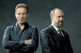  ??  ?? Damian Lewis’ Bobby Axelrod and Paul Giamatti’s Chuck Rhoades Jr face off in another season of the popular US drama Billions.