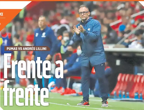  ?? ?? El otrora estratega auriazul desafiará al que fuera el equipo de sus amores, y será vital ante los malos resultados con Necaxa.