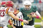  ?? RON JENKINS/GETTY IMAGES ?? Freshman Jarrett Stidham, who was a star at Stephenvil­le High, has completed 24 of 28 passes for 331 yards and six touchdowns as backup quarterbac­k.