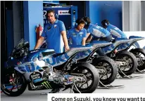  ?? ?? Come on Suzuki, you know you want to