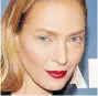  ??  ?? Uma Thurman