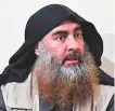  ?? AFP ?? Abu Bakr Al Baghdadi