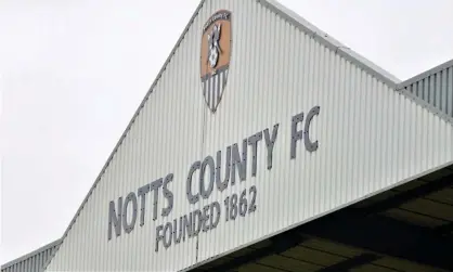  ?? Photograph: Lewis Stickley/PA ?? Notts County FC has been taken over by brothers Alexander and Christoffe­r Reedtz.