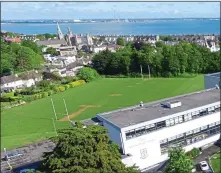  ??  ?? PriME sPot: Playing fields at Monkstown Park, above left