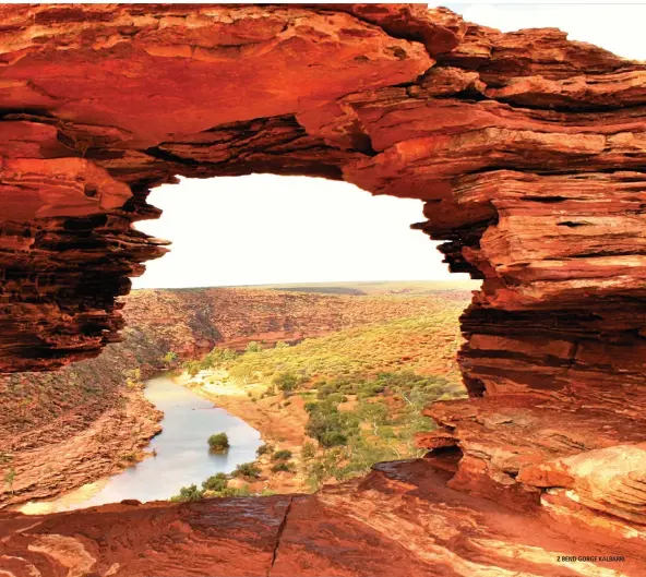  ??  ?? Z BEND GORGE KALBARRI