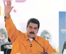  ?? AFP ?? DIRIGENTE. El presidente Nicolás Maduro había dicho el domingo que quería fuera de Venezuela a CNN.