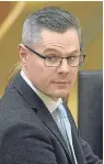  ?? Picture: PA. ?? Finance Secretary Derek Mackay during his draft Budget address to the Scottish Parliament earlier this month.