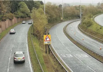  ??  ?? Dylan Thynne was stopped on the A690 at Houghton Cut.