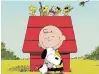  ?? THE CANADIAN PRESS ?? Snoopy and Charlie Brown in the “The Snoopy Show.” The world's most beloved beagle is carving out a new kennel in Canada.