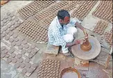  ??  ?? ■
The story of the rise and fall of Chinhat pottery dates back to 1952.