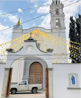  ?? /JULIO C. MARTÍNEZ ?? La iglesia, que está próxima a consagrars­e, trabajará ilícitamen­te