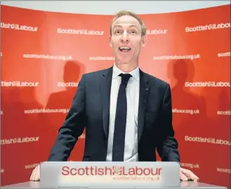  ??  ?? CAMPAIGN: The Scottish Labour leader fought hard against independen­ce, but maintains he is not a Unionist.