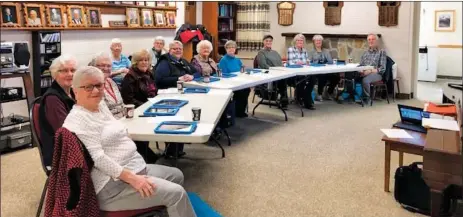  ?? Photos contribute­d ?? The Chinook Arch Library’s digital program was a hit in communitie­s such as Carmangay (middle photo); Coutts Municipal Library class (bottom) and Coaldale Custom Class (top).