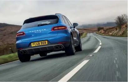  ??  ?? Above Cuter than the Cayenne in more ways that one, the Macan almost instantly jumped ahead as Porsche’s biggest sales success