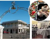  ??  ?? Michelin star chef Adam Newell has big plans for the Martinboro­ugh Hotel. Its new bistro will serve modern New Zealand cuisine with a French influence.