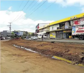  ??  ?? The parking lots are earmarked to be fully operationa­l before the end of the month.