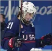  ?? ?? United States' Hilary Knight is looking forward to playing Canada for the gold medal.