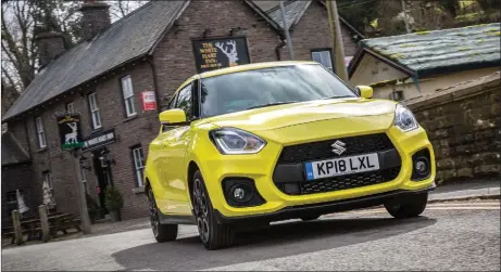  ??  ?? With a refined cabin and easy drive the new Suzuki Swift Sport will appeal to younger drivers