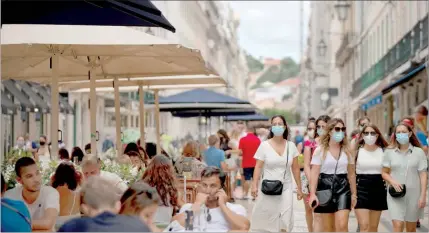  ?? ?? Pandemia apresenta tendência estável a nível nacional, mesmo com um ligeiro aumento da incidência da doença