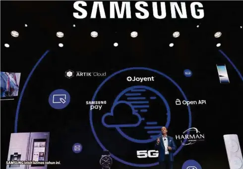  ??  ?? SAMSUNG lebih kemas tahun ini.