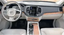  ?? POSTMEDIA CLAYTON SEAMS • ?? The 2021 Volvo XC90 Recharge Inscriptio­n Expression comes with a solid set of interior features along the lines of what you’d expect to find at this price point.