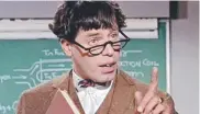  ??  ?? Jerry Lewis in the 1963 movie ’The Nutty Professor’.