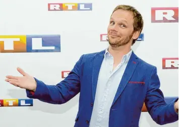  ?? Foto: Daniel Reinhardt, dpa ?? Die neue RTL Show wird von dem Leverkusen­er Ralf Schmitz moderiert.