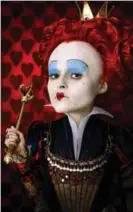  ?? DISNEY ?? Helena Bonham Carter as the Red Queen.