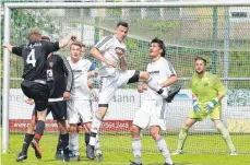  ?? FOTO: JOSEF KOPF ?? Maierhöfen-Grünenbach II bezwingt den SV Arnach.