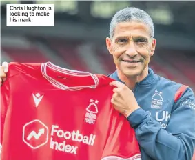  ??  ?? Chris Hughton is looking to make his mark